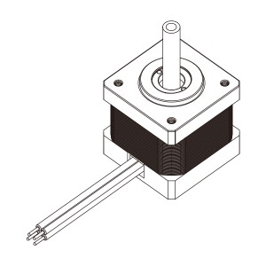 35系列中空轴步进电机-14HSN